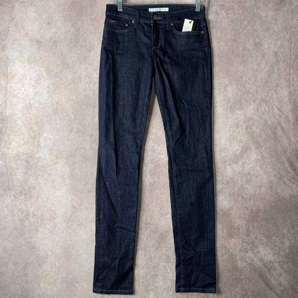 Joe's Womens Jeans Size 26 Blue Dark Wash Denim Skinny Chelsea Low Rise‎ Pockets
